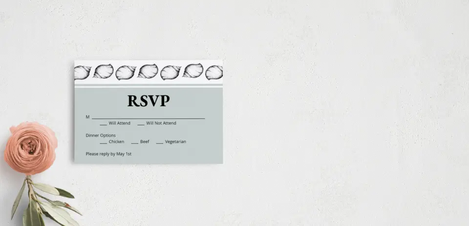 RSVP Postcard
