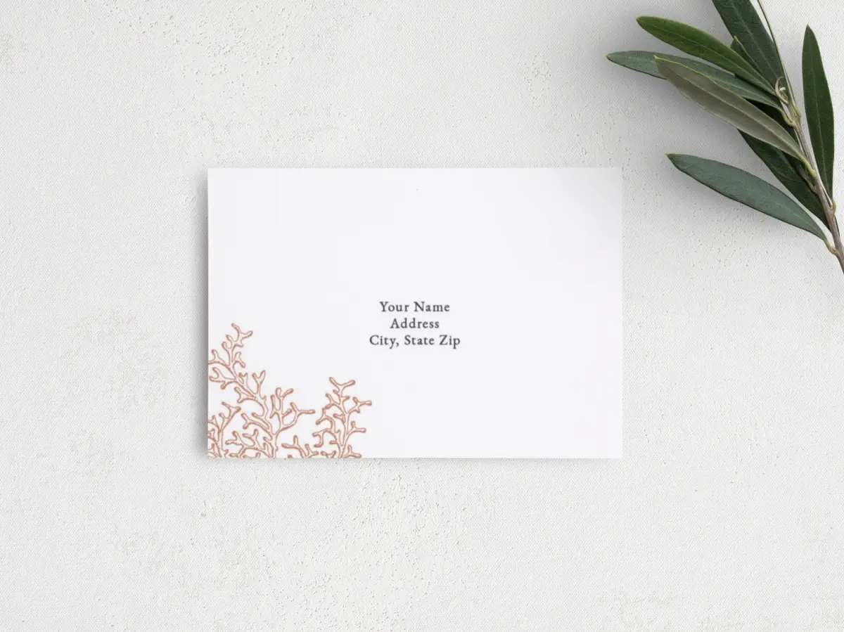 RSVP Postcard Mailing Side