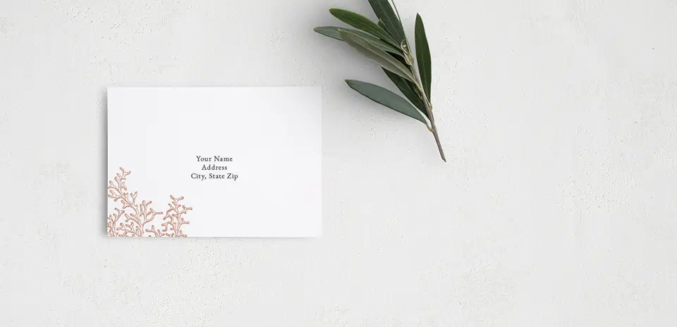 RSVP Postcard Mailing Side