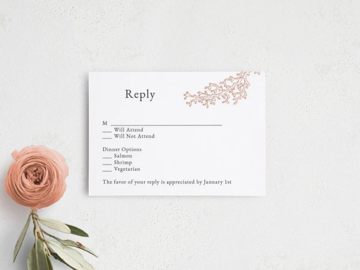 RSVP Postcard