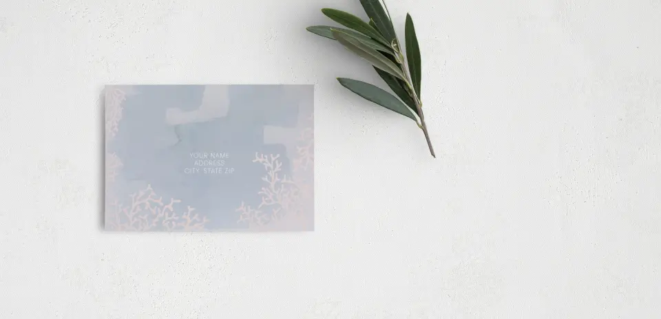 RSVP Postcard Mailing Side