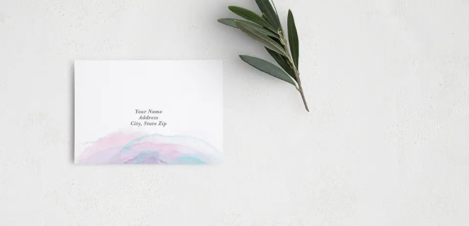 RSVP Postcard Mailing Side