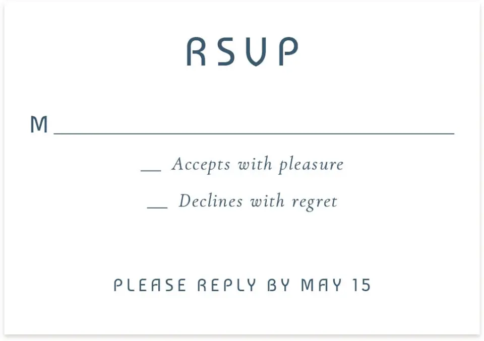 This is a 5" x 3½" Gala Invitation RSVP Postcard called Gracious Gala printed in full color on Premium Smooth paper