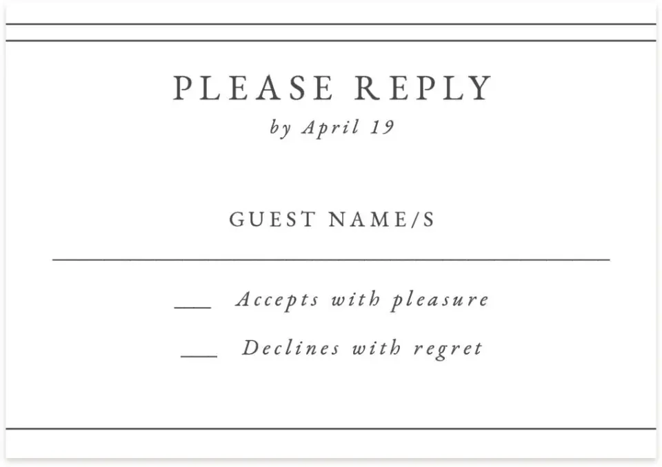 This is a 5" x 3½" Gala Invitation RSVP Postcard called Night to Remember printed in full color on Premium Smooth paper