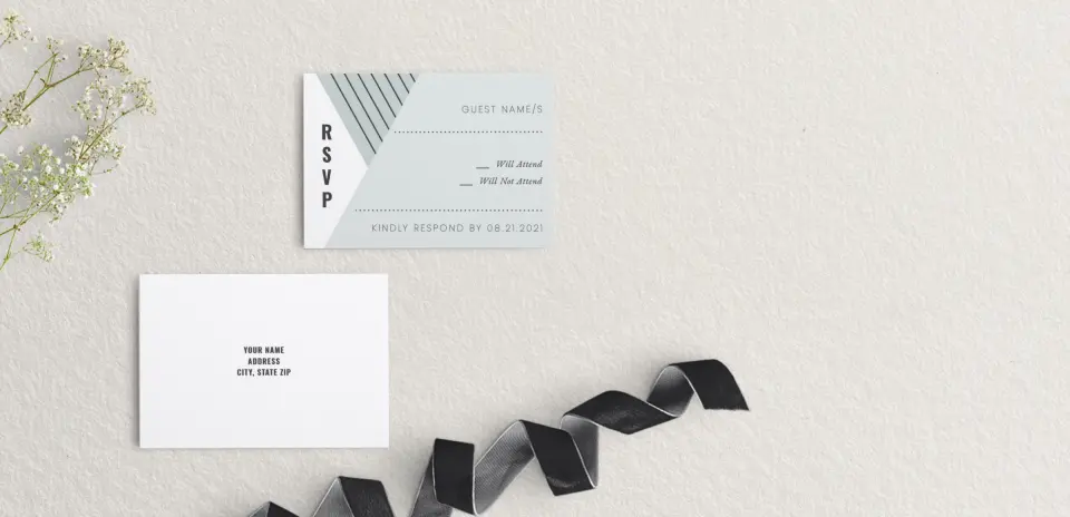 RSVP Postcard Mailing Side