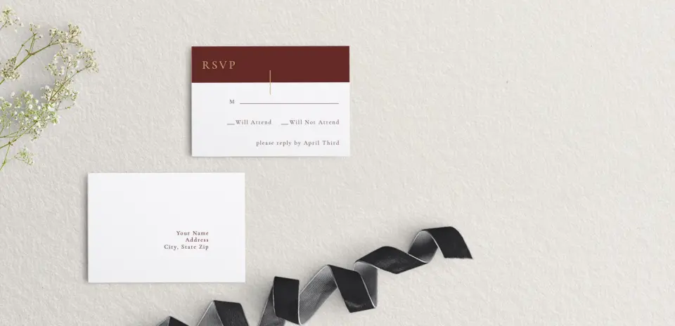 RSVP Postcard Mailing Side