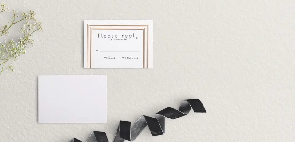 RSVP Postcard Mailing Side