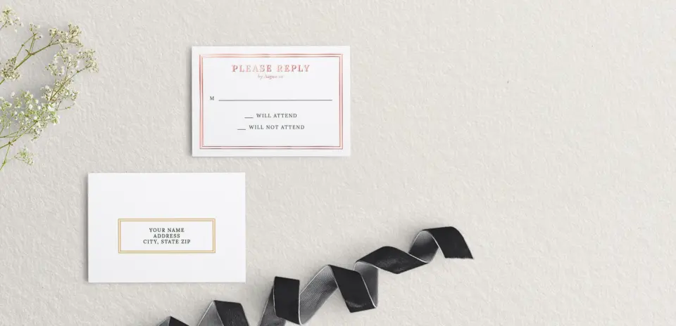 RSVP Postcard Mailing Side