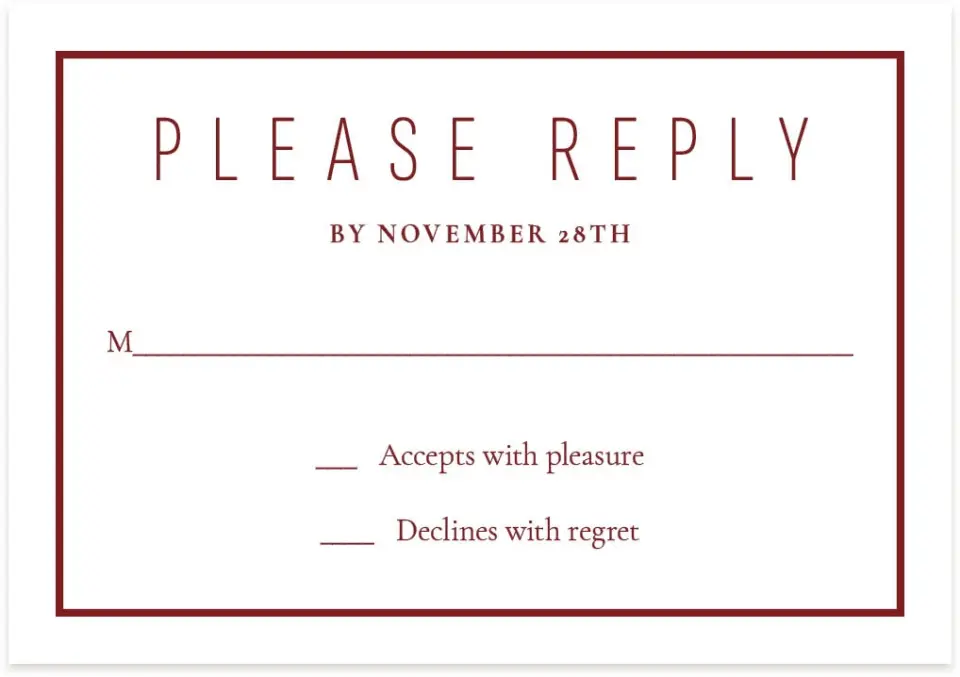 This is a 5" x 3½" Gala Invitation RSVP Postcard called Holiday Party printed in full color on Premium Smooth paper