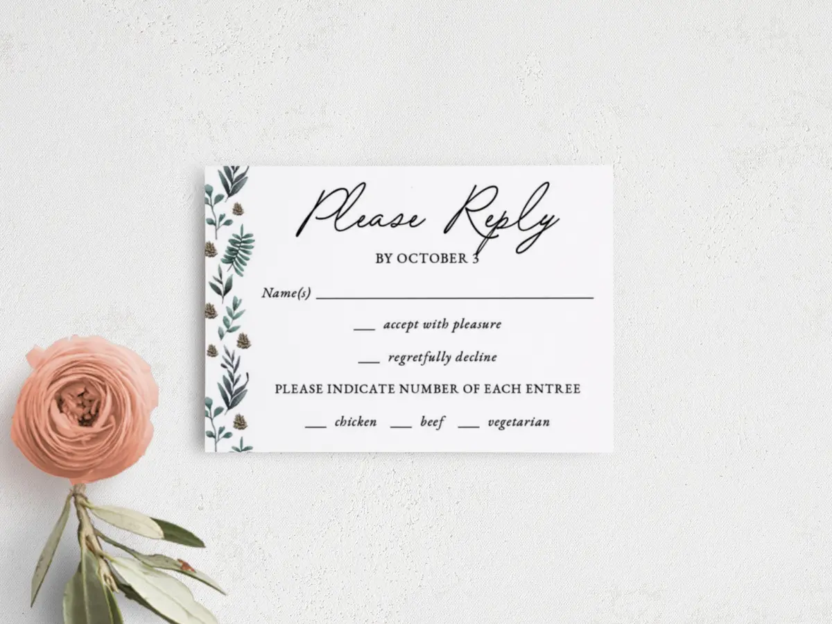 RSVP Postcard