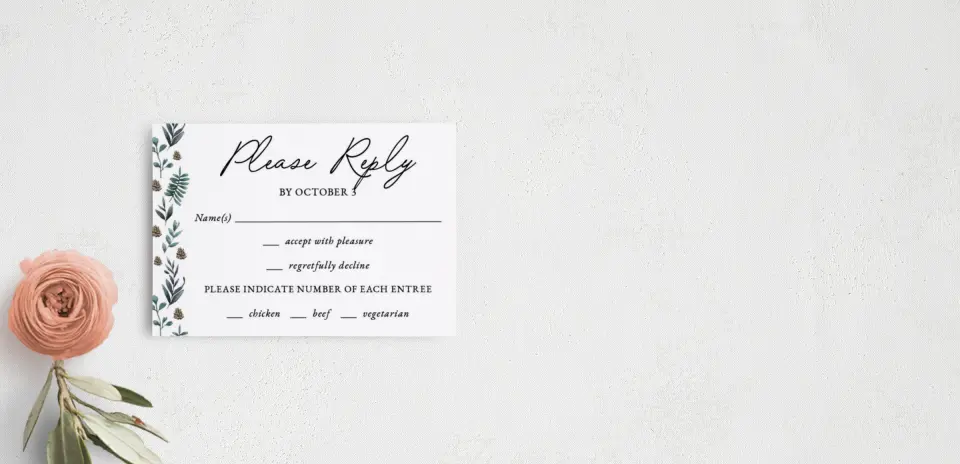 RSVP Postcard