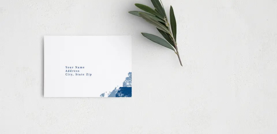 RSVP Postcard Mailing Side
