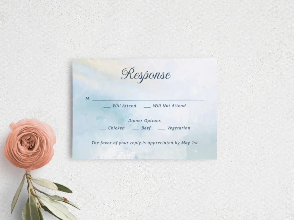 RSVP Postcard