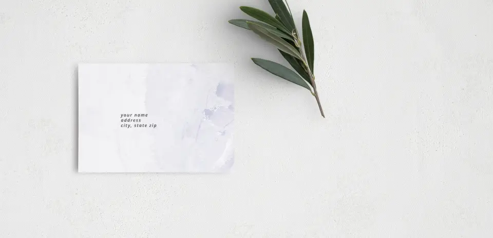 RSVP Postcard Mailing Side