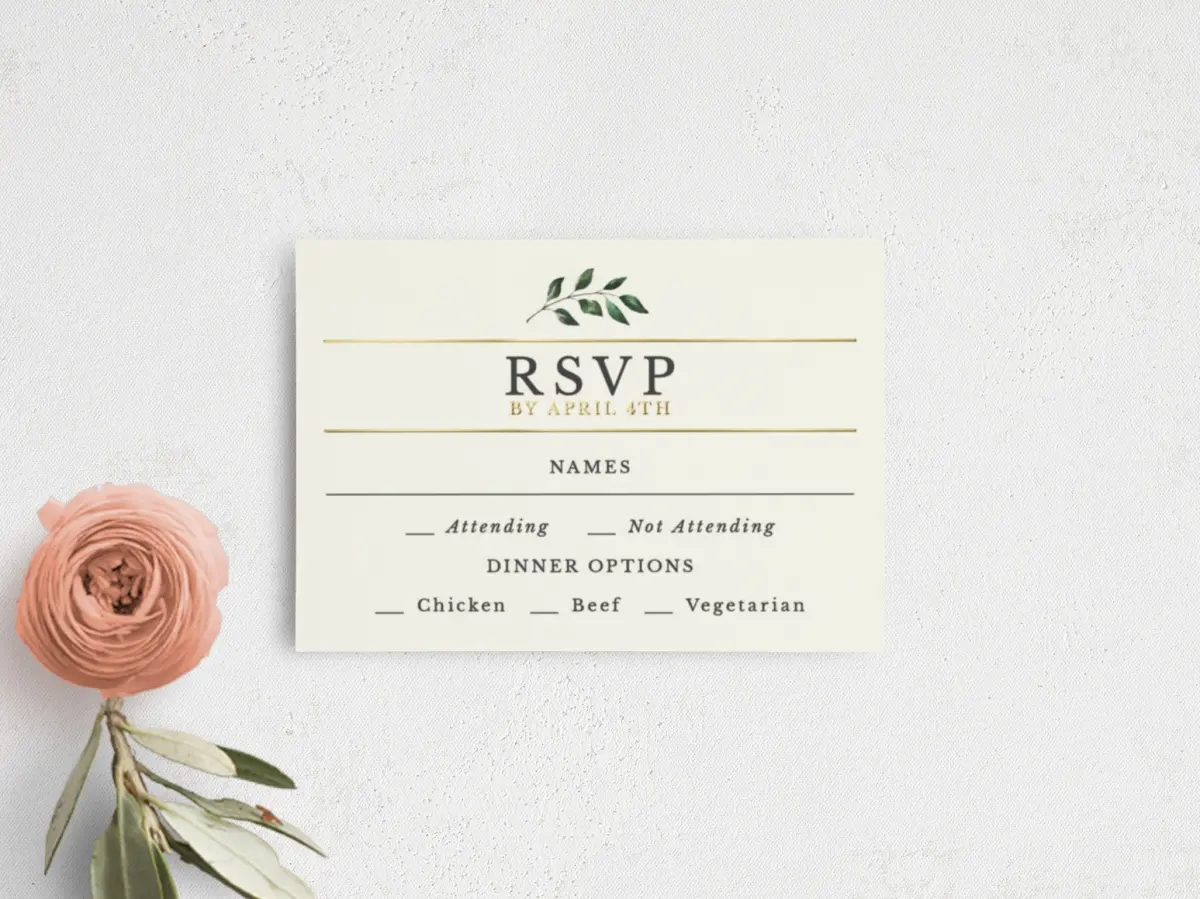 RSVP Postcard