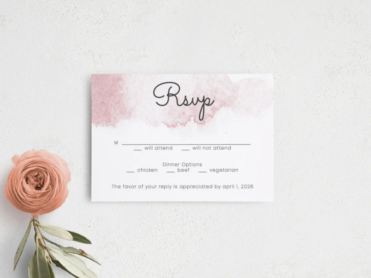 RSVP Postcard
