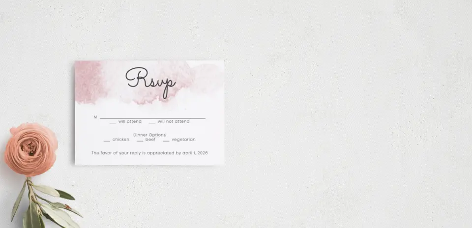 RSVP Postcard