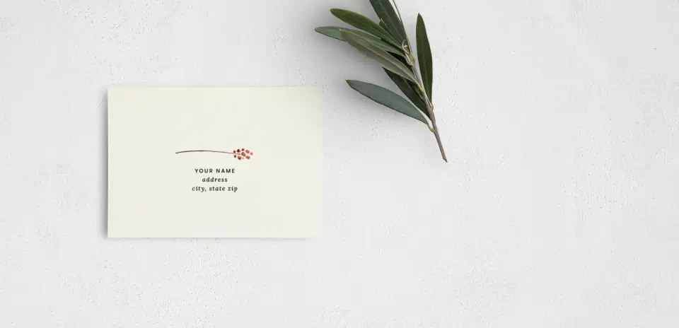 RSVP Postcard Mailing Side