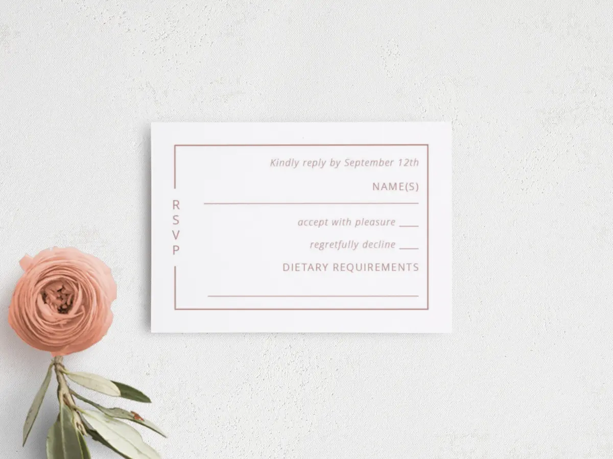RSVP Postcard