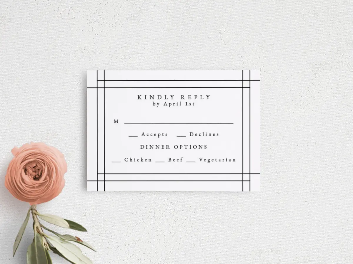 RSVP Postcard