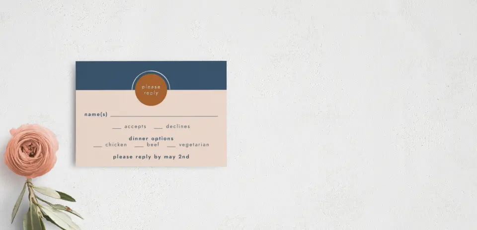 RSVP Postcard
