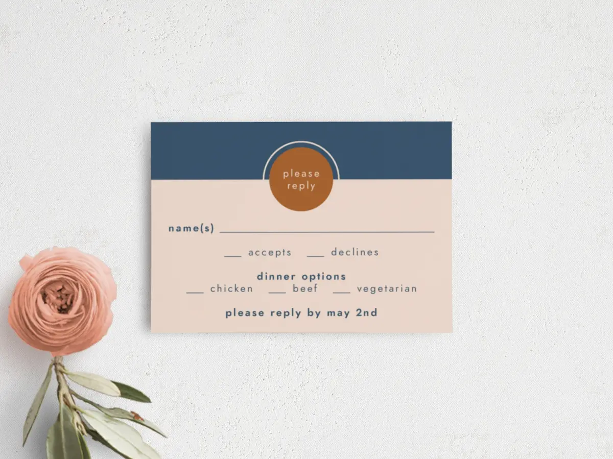 RSVP Postcard