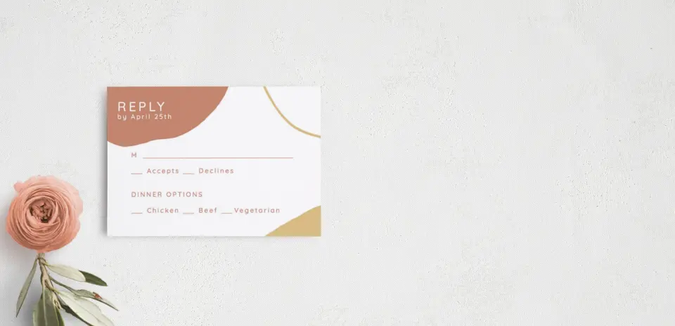 RSVP Postcard