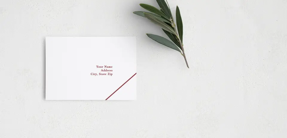 RSVP Postcard Mailing Side