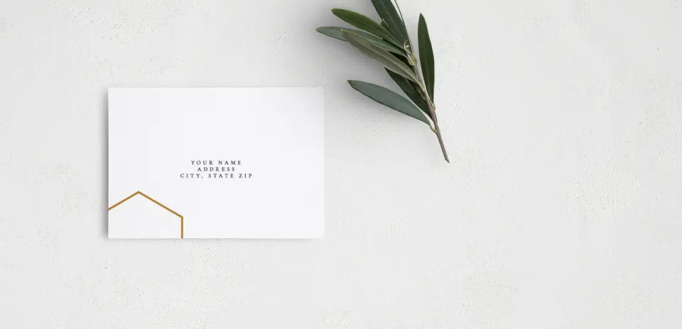 RSVP Postcard Mailing Side