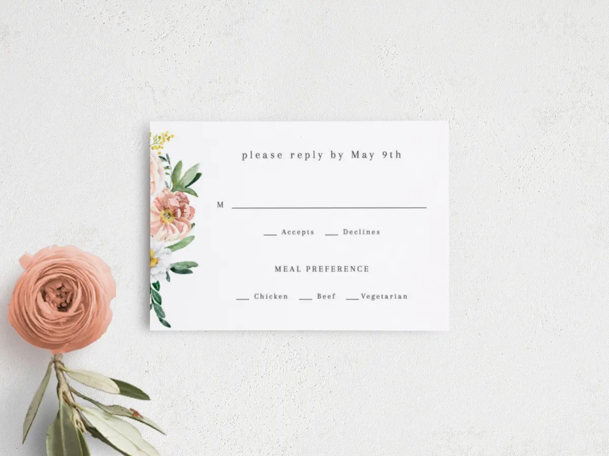 RSVP Postcard