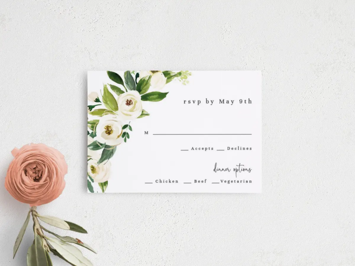 RSVP Postcard