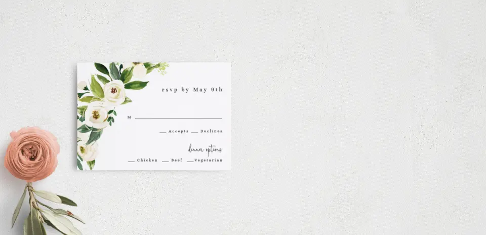 RSVP Postcard