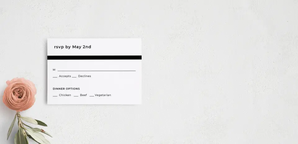 RSVP Postcard