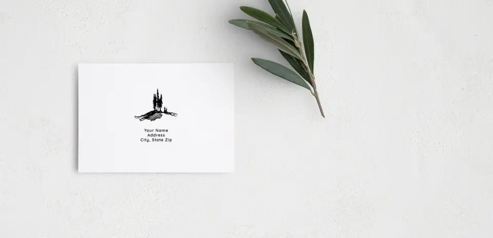 RSVP Postcard Mailing Side