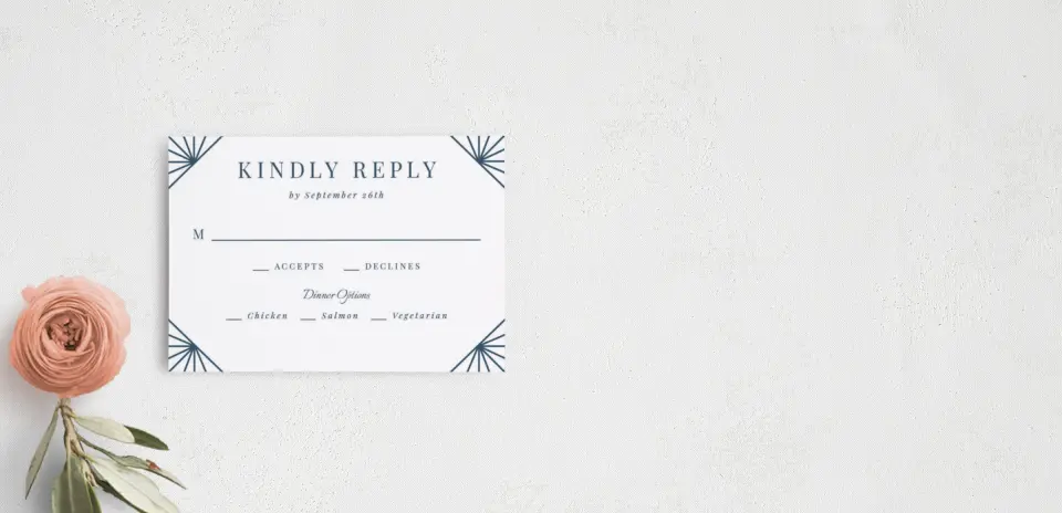 RSVP Postcard