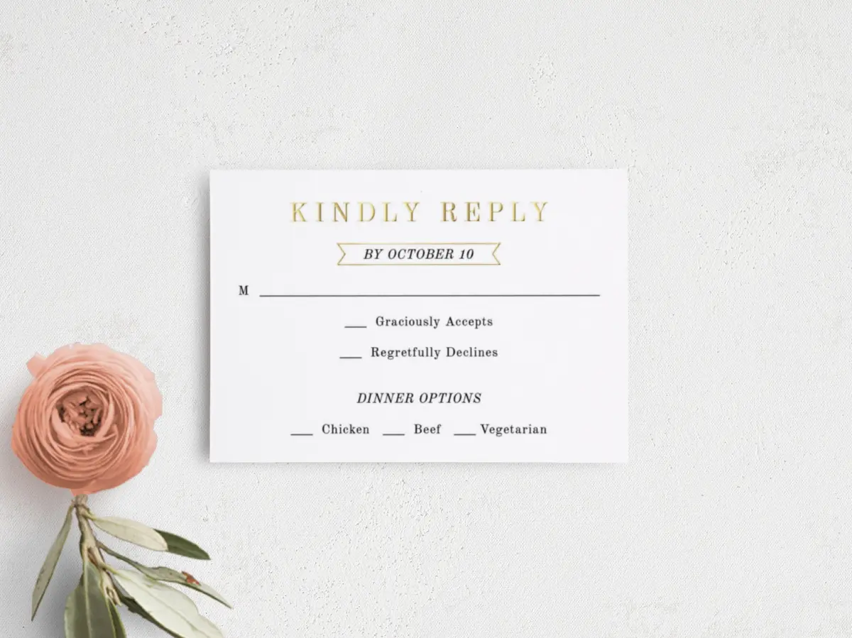RSVP Postcard