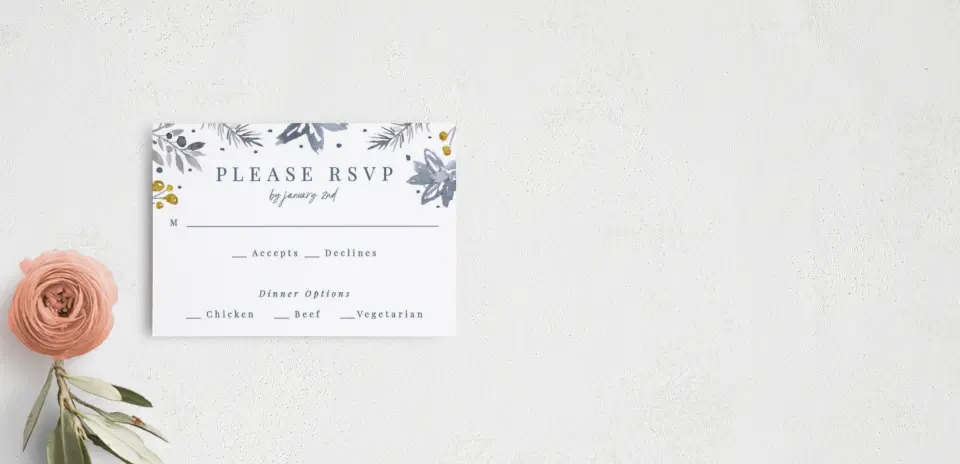 RSVP Postcard
