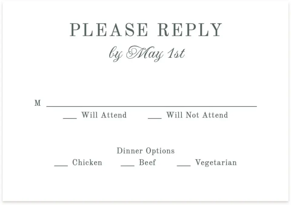 This is a 5" x 3½" Wedding Invitation RSVP Postcard called Bold Blooms printed in full color on Premium Smooth paper