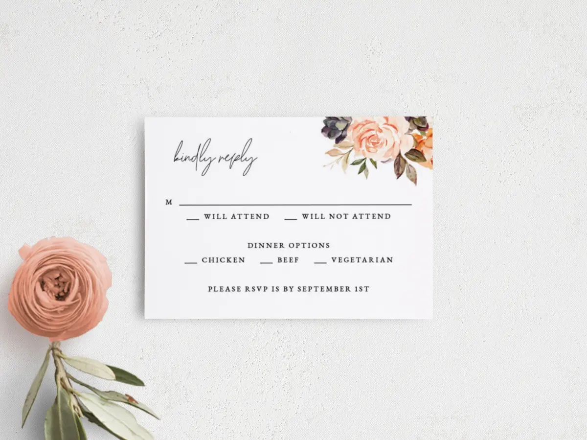 RSVP Postcard