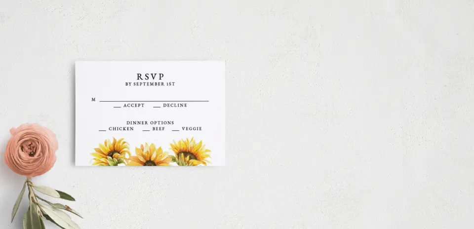 RSVP Postcard