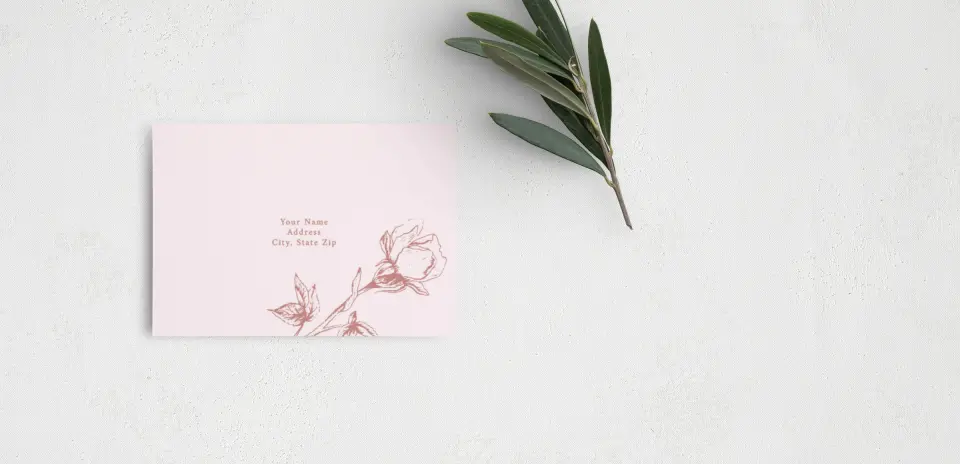 RSVP Postcard Mailing Side