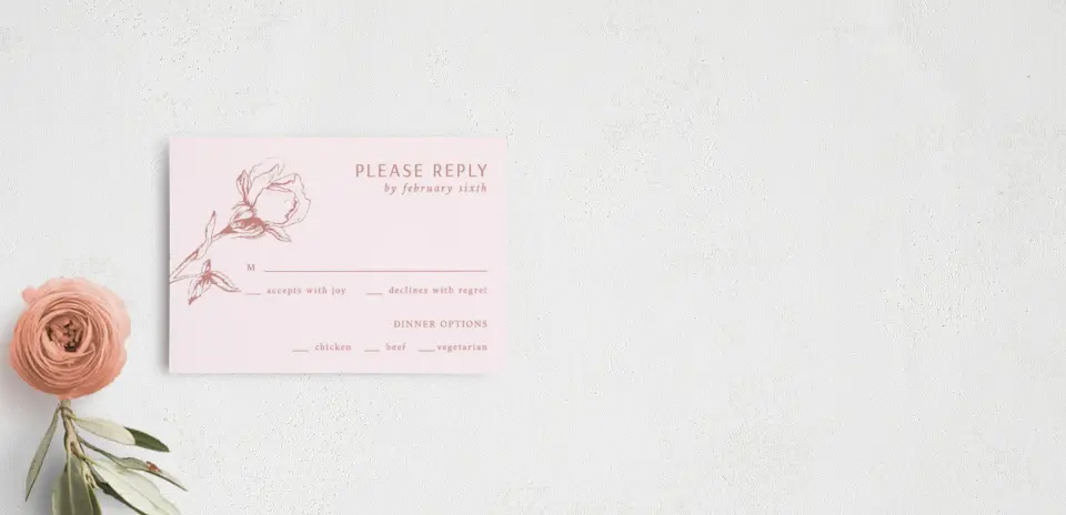 RSVP Postcard
