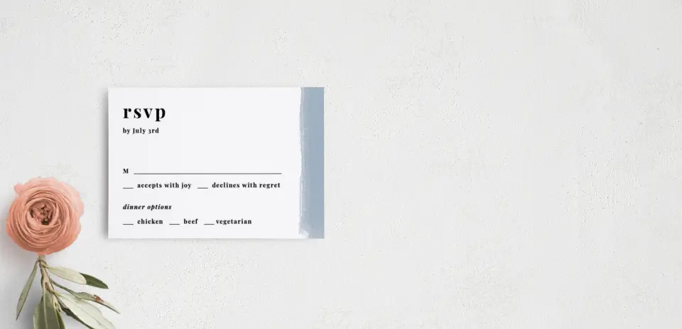 RSVP Postcard
