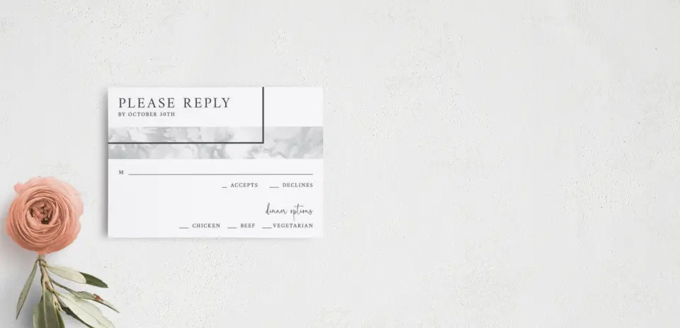RSVP Postcard