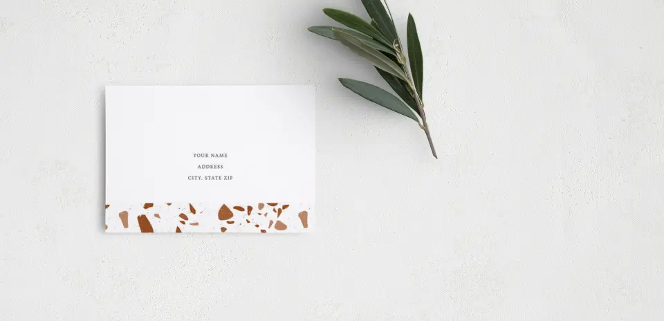 RSVP Postcard Mailing Side