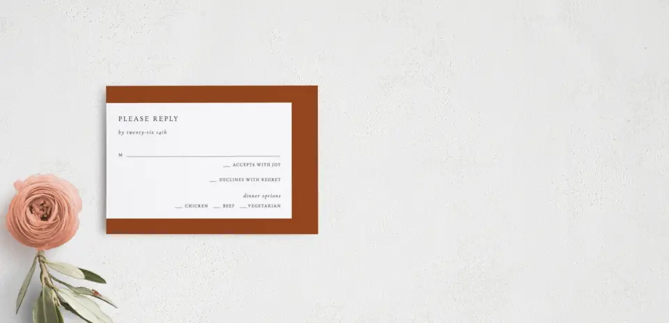 RSVP Postcard