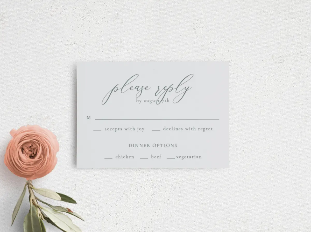 RSVP Postcard