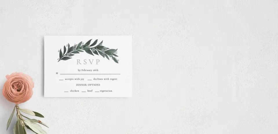 RSVP Postcard