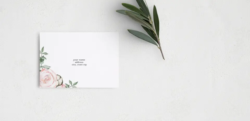 RSVP Postcard Mailing Side