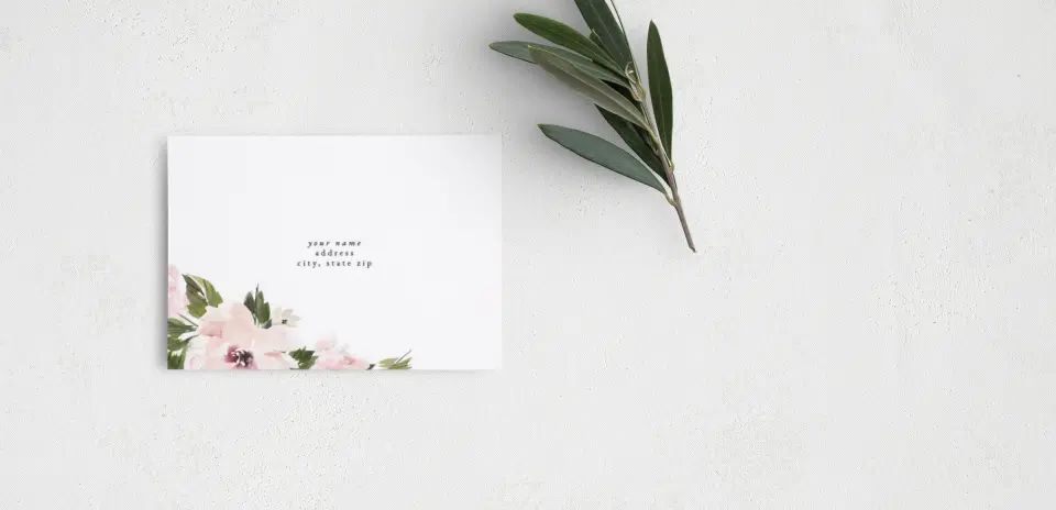 RSVP Postcard Mailing Side
